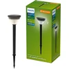 Image de Philips Kyna Solar Sokkellamp - Zonne-energie - Warmwit licht: 2700K - Zwart - Twee lichtstanden - Schemersensor - Bewegingssensor - IP44: weerbestendig - Solar buitenverlichting