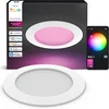 Image de Philips Hue dunne LED inbouwspot - badkamerverlichting - GU10 fitting - bevat 1 inbouwspot - aanpasbaar wit en gekleurd licht - wit - IP44: spatwaterdicht - Ø: 170mm - slimme verlichting