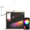 Image de Philips Hue Signe - Tube hanglamp - zwart aluminium - Aanpasbaar wit en gekleurd licht - slimme verlichting