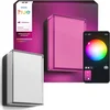 Image de Philips Hue Scenova muur- en plafondlamp - tuinlamp - aanpasbaar wit en gekleurd licht -- rechthoek - IP44: weer- en windbestendig - slimme verlichting