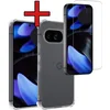 Image de Hoesje - Met Screenprotector - Geschikt voor Google Pixel 10 - Sterk & Shockproof - Back Cover - Siliconen Case - Telefoon Hoes - Shock Proof - Telefoonhoes - Transparant