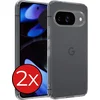 Image de Hoesje - 2 Stuks - Geschikt voor Google Pixel 10 - Sterk & Shockproof - Telefoonhoes - Back Cover - Case Siliconen - Telefoon Hoes - Transparant