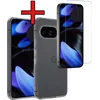 Image de Hoesje - Met Screenprotector - Geschikt voor Google Pixel 10 - Sterk & Shockproof - Telefoon Hoes - Back Cover - Siliconen Case - Telefoonhoes - Transparant