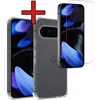 Image de Hoesje - Met Screenprotector - Geschikt voor Google Pixel 10 Pro - Sterk & Shockproof - Back Cover - Siliconen Case - Telefoon Hoes - Shock Proof - Telefoonhoes - Transparant