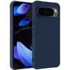 Image de Hoesje - Geschikt voor Google Pixel 10 Pro - Sterk & Shockproof - Siliconen Case - Hoes Cover - Telefoonhoes - Donkerblauw