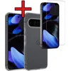 Image de Hoesje - Met Screenprotector - Geschikt voor Google Pixel 10 Pro XL - Sterk & Shockproof - Telefoon Hoes - Back Cover - Siliconen Case - Telefoonhoes - Transparant