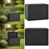 Image de vidaXL Tuinbox 78x44x55 cm antraciet - Opslagkist - Opslagkisten - Opslag Kist - Opslag Kisten