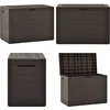 Image de vidaXL Tuinbox 78x44x55 cm bruin - Opslagkist - Opslagkisten - Opslag Kist - Opslag Kisten