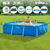 Image de Intex Zwembad - Rechthoekig - 220 x 150 x 60 cm - Blauw - Inclusief alle benodigdheden