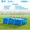 Image de Intex Zwembad - Rechthoekig - 300 x 200 x 75 cm - Blauw - Inclusief filterpomp