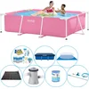 Image de Frame Pool Zwembad Super Deal - 220 x 150 x 60 cm - Roze