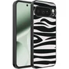 Image de Geschikt voor Google Pixel 10 Pro XL Telefoonhoesje met zebra opdruk - TPU backcover case zebra design - Zwart Wit - Smartphonica geschikt voor Google Pixel 10 Pro XL