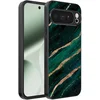 Image de Geschikt voor Google Pixel 10 Pro XL Telefoonhoesje met marmer opdruk - TPU backcover case marble design - Groen Goud - Smartphonica geschikt voor Google Pixel 10 Pro XL