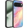 Image de Geschikt voor Google Pixel 10 Pro XL Telefoonhoesje met Regenboog Glitter Marmer Opdruk - TPU Backcover Case Rainbow Glitter Marble Design - Smartphonica geschikt voor Google Pixel 10 Pro XL