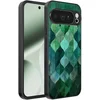 Image de Geschikt voor Google Pixel 10 Pro XL Telefoonhoesje met Groene Bladeren Opdruk - TPU Backcover Case Green Leafs Design - Groen - Smartphonica geschikt voor Google Pixel 10 Pro XL