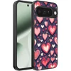Image de Geschikt voor Google Pixel 10 Telefoonhoesje met Hartjes Opdruk - TPU Backcover Case With Heart Design - Smartphonica geschikt voor Google Pixel 10