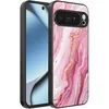 Image de Geschikt voor Google Pixel 10 Pro Telefoonhoesje met marmer opdruk - TPU backcover case marble design - Roze - Smartphonica geschikt voor Google Pixel 10 Pro