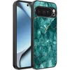 Image de Geschikt voor Google Pixel 10 Pro Telefoonhoesje met marmer opdruk - TPU backcover case marble design - Goud Groen - Smartphonica geschikt voor Google Pixel 10 Pro
