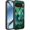 Image de Geschikt voor Google Pixel 10 Pro Telefoonhoesje met Groene Bladeren Opdruk - TPU Backcover Case Green Leafs Design - Groen - Smartphonica geschikt voor Google Pixel 10 Pro