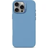 Image de DECODED Siliconen Hoesje Geschikt voor iPhone 16 Pro - Premium Soft-Touch Materiaal - Antibacteriële Coating - Geschikt voor MagSafe - Air Blauw