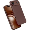Image de DECODED Leren Hoesje Geschikt voor iPhone 17 Air - Gemaakt van Premium ECCO Leer - Geschikt voor MagSafe - Chocolade Bruin
