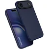 Image de DECODED Siliconen Hoesje Geschikt voor iPhone 17 Air - Premium Soft-Touch Materiaal - Antibacteriële Coating - Geschikt voor MagSafe - Navy Blauw