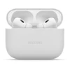 Image de DECODED Siliconen AirPods Hoesje - Geschikt voor AirPods Pro 3 - Soft Touch Silicone - Ondersteund Draadloos Opladen - Valbescherming - Grijs