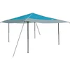 Image de vidaXL - Luifel - Tent - Blauw - 395 - x - 395 - x - 251 - cm - Stof