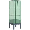Image de vidaXL - Plantenbak - verhoogd - met - kashoes - 40x40x140 - cm - rattanlook