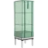 Image de vidaXL - Plantenbak - verhoogd - met - kashoes - 40x40x140 - cm - rattanlook