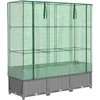 Image de vidaXL - Plantenbak - verhoogd - met - kashoes - 120x40x138 - cm - rattanlook