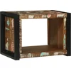 Image de vidaXL - Wandkubus - Bruin - 55 - x - 35 - x - 40 - cm - Massief - Gerecycleerd - Hout