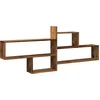 Image de vidaXL - Wandschap - 167,5x18x68 - cm - bewerkt - hout - oud - houtkleurig