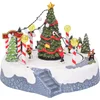 Image de vidaXL - Kerst - Dorp - Decoratie - Multikleur - 22 - x - 21,5 - x - 17 - cm - Kunststof