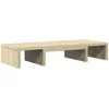 Image de vidaXL - Monitorstandaard - verstelbaar - 60x24x10,5 - cm - hout - sonoma - eiken