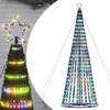 Image de vidaXL - LED-kerstboom - 1028 - LEDs - kleurrijk - 403 - cm