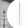 Image de vidaXL - LED-kerstboom - met - spikes - 1534 - LEDs - 500 - cm - koud - wit