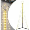Image de vidaXL - LED-kerstboom - 363 - LEDs - warm - wit - 182 - cm