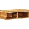 Image de vidaXL - Tv-meubel - wandmontage - 60x30x19 - cm - massief - acaciahout