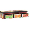 Image de vidaXL - TV - Kast - met - lade - Multikleur - 100 - x - 30 - x - 24 - cm - Massief - mangohout