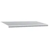 Image de vidaXL - Luifel - automatisch - uittrekbaar - LED - 600x300 - cm - antraciet - en - wit