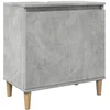 Image de vidaXL - Wastafelkast - 58x33x60 - cm - bewerkt - hout - betongrijs