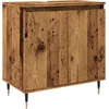 Image de vidaXL - Badkamerkast - 58x33x60 - cm - bewerkt - hout - oud - houtkleurig