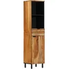 Image de vidaXL - Badkamerkast - Bruin - 38 - x - 33 - x - 160 - cm - Massief - Mango - Hout