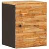Image de vidaXL - Hangende - Badkamerkast - met - opslag - Naturel - 38 - x - 33 - x - 48 - cm