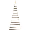 Image de vidaXL - Hangende - kerstboom - met - topster - 86x180 - cm - natuurlijke - tak