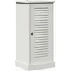 Image de vidaXL - Badkamerkast - met - plank - VIGO - Wit - en - Antiek - Wit - 37,5 - x - 34 - x - 80 - cm