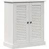 Image de vidaXL - Badkamerkast - met - plank - VIGO - Wit - en - Antiek - Wit - 68 - x - 34 - x - 80 - cm