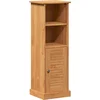 Image de vidaXL - Badkamerkast - VIGO - Bruin - en - Honingbruin - 37 - x - 34 - x - 110 - cm