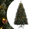 Image de vidaXL - Kunstkerstboom - met - 150 - LED's - 150 - cm